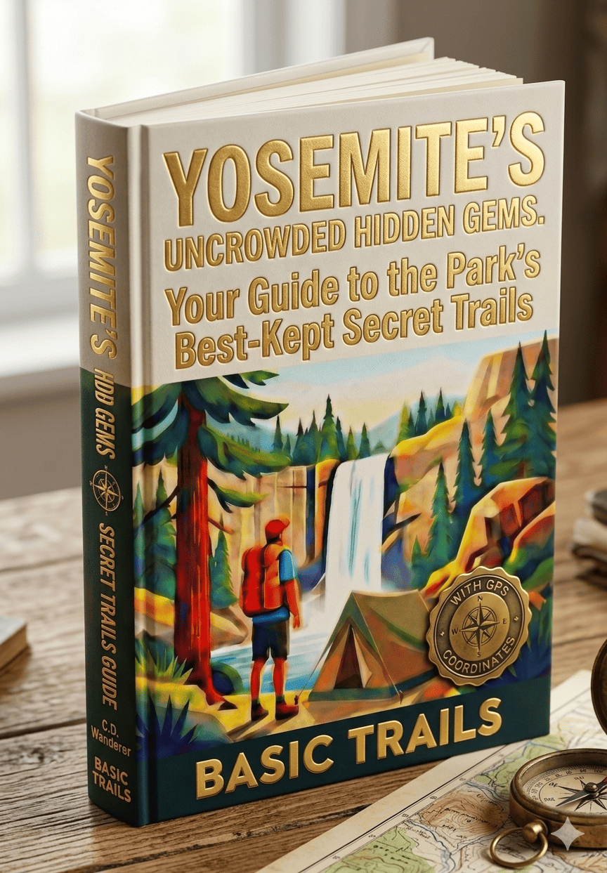 Yosemite Hiking Trails Guidebook Cover